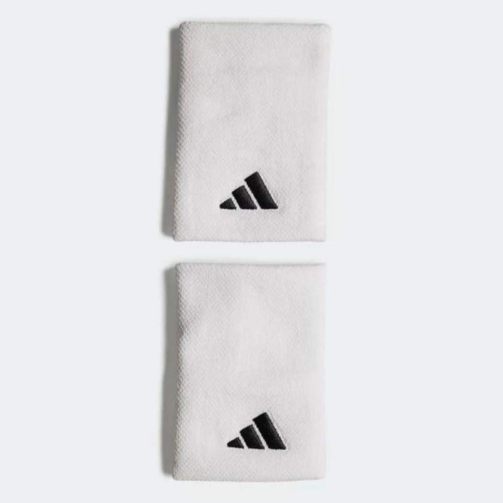 Adidas Large White wristbands 2 unites