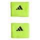 Munequeras Adidas Cortas Lucid Limon Negro 2 Unidades