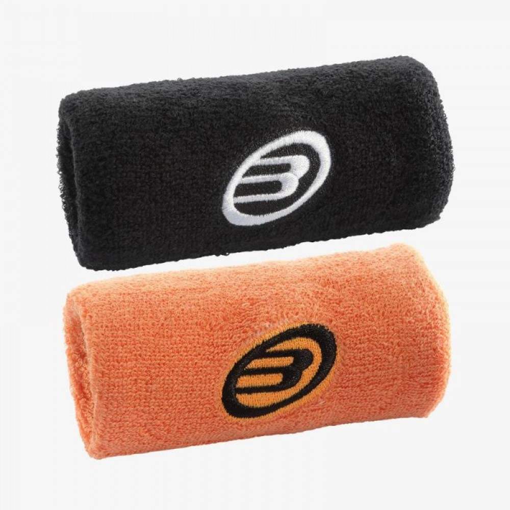 Bullpadel BPMU233 Wristbands Black Orange