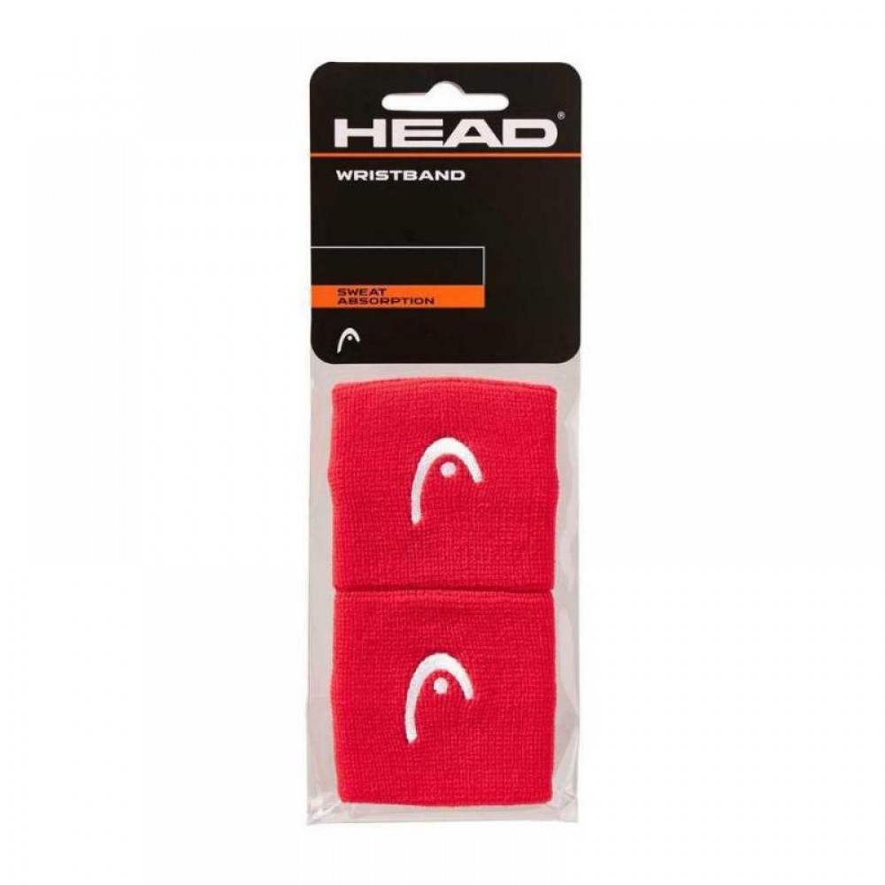 Munequeras Head Rojo 2.5 - Barata Oferta Outlet