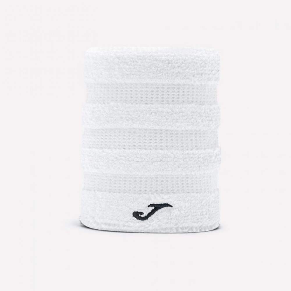 Joma Slam Pro White Wristbands 2 Units