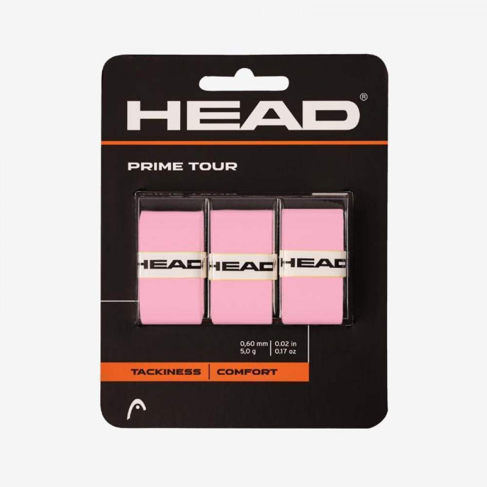 Overgrips Head Prime Tour Rosa 3 Unidades - Barata Oferta Outlet