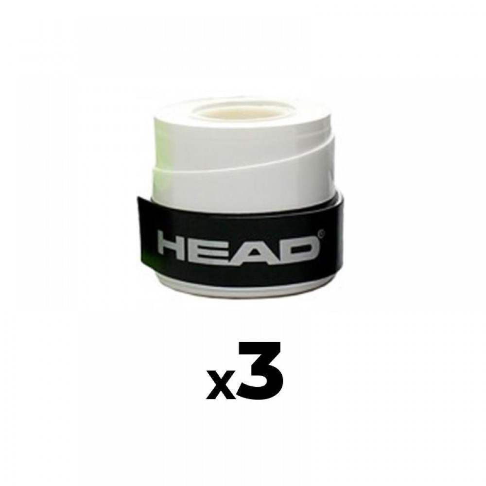 Overgrips Head Xtreme Soft Blanco 3 Unidades - Barata Oferta Outlet