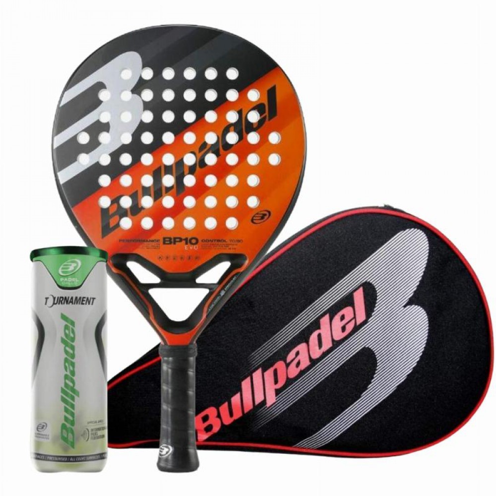 Bullpadel BP10 EVO 2023 Pack de raquettes avec etui et balles