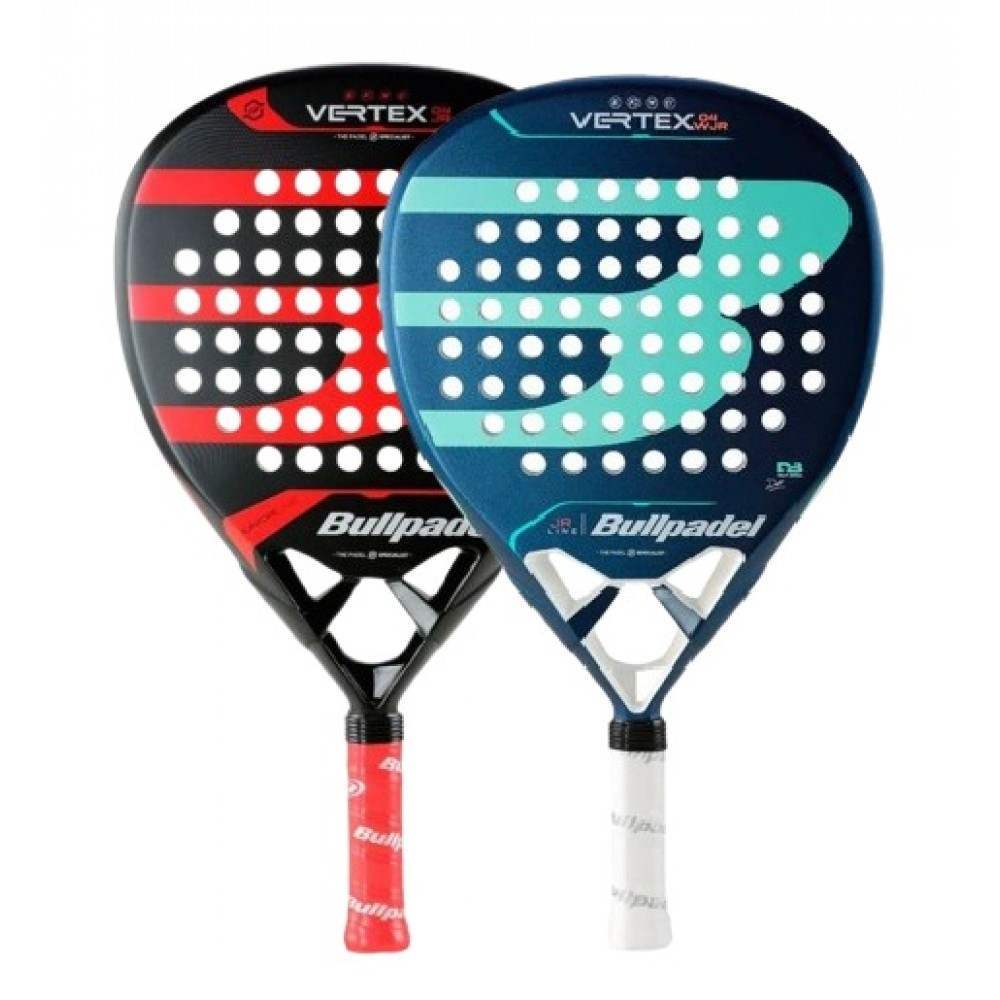 Bullpadel Delfi Brea Vertex Woman Junior 2024 and Tello Vertex 04 Junior 2024 Racket