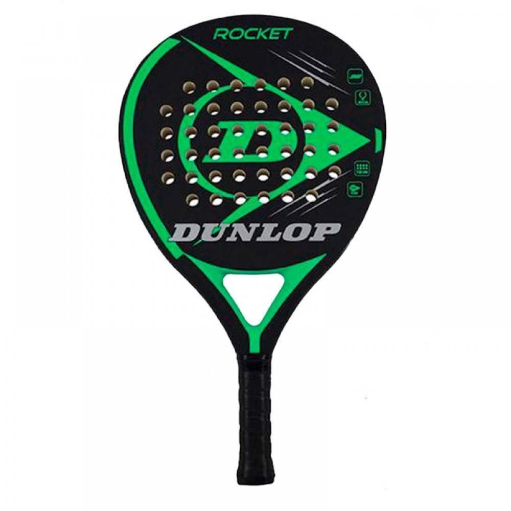 Pala Dunlop Rocket Verde - Barata Oferta Outlet