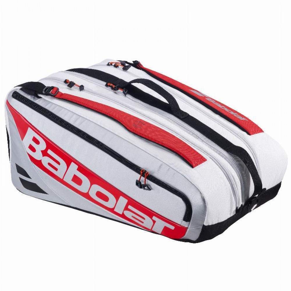 Sac de raquette de padel Babolat Juan Lebron RH Pro Blanc Rouge