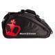 Black Crown Ultimate Pro 2.0 Padel Racket Bag Black Red