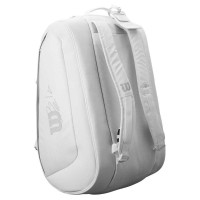 Sac de padel Wilson Bela Super Tour Blanc