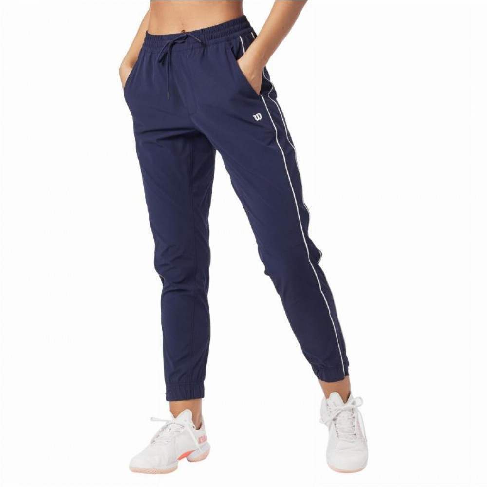 Pantalon Wilson Team Warm Up Marino Mujer