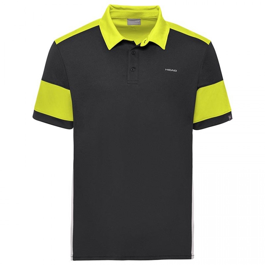 Polo Head Ace Noir Jaune