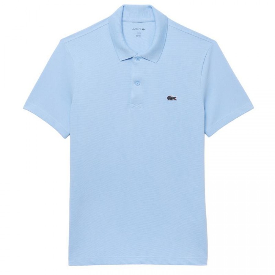 Polo Lacoste Regular Fit Algodon Azul Pastel