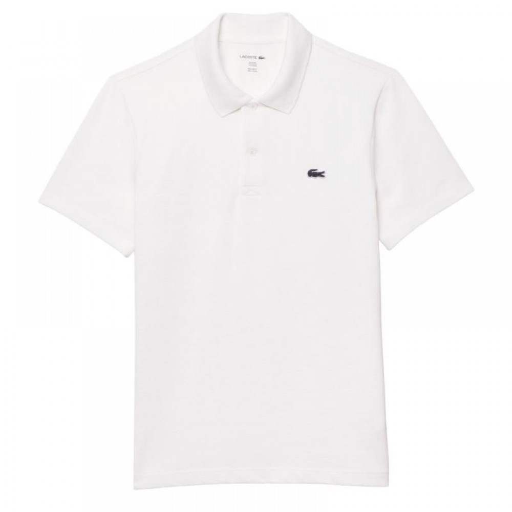 Lacoste Regular Fit Cotton White Polo