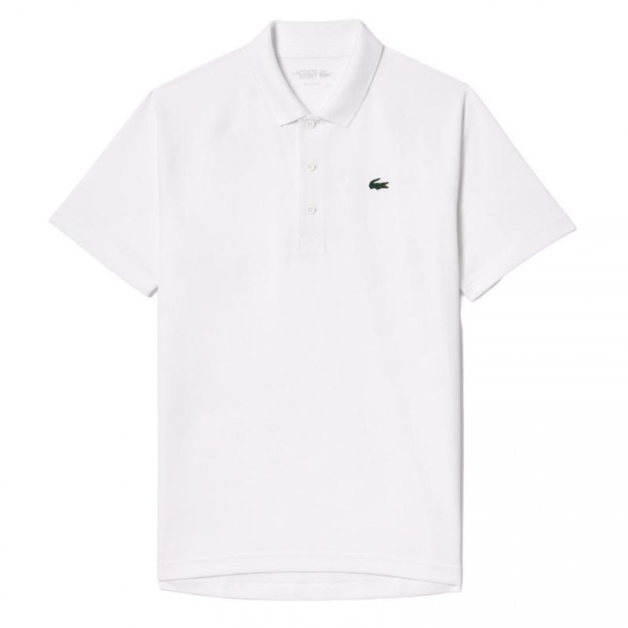 Polo Lacoste Sport Blanco Verde