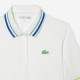 Polo Lacoste Ultra Dry Blanco Mujer - Barata Oferta Outlet