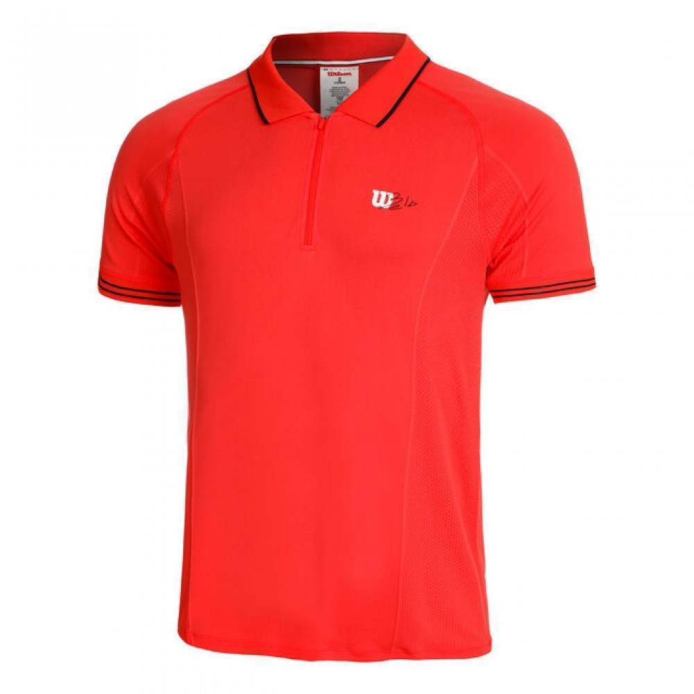 Polo Wilson Bela Seamless Rojo - Barata Oferta Outlet