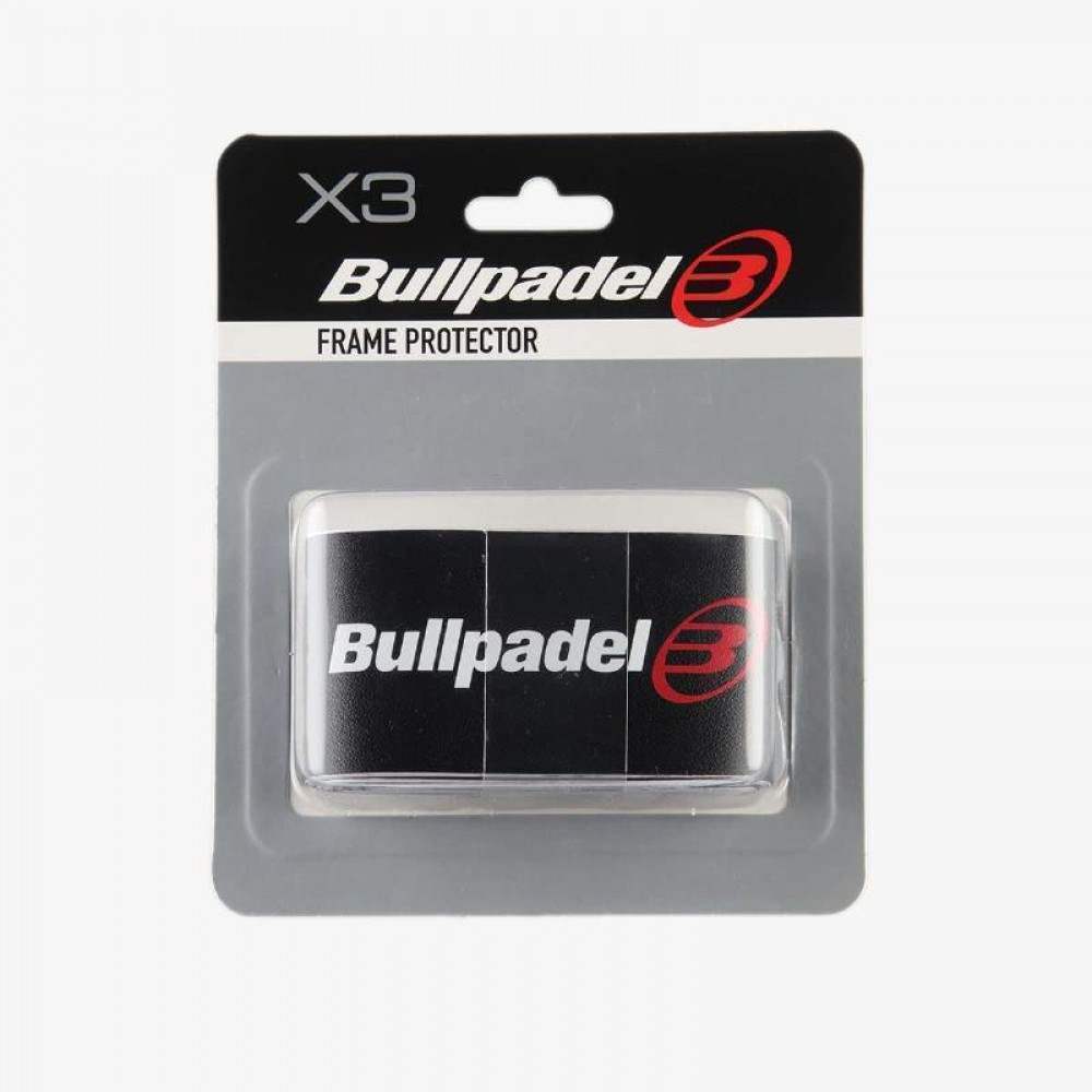 Protector Bullpadel Frame Negro 3 Unidades - Barata Oferta Outlet