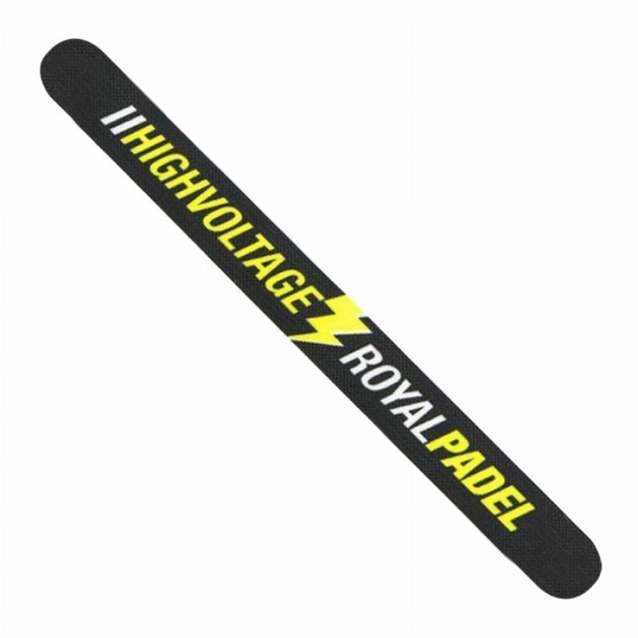 Royal Padel Highvoltage Noir Jaune Blanc Protecteur