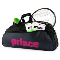 Sac a raquettes Prince Tour 1 noir rose