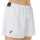 Short Asics Court Blanco Marino Mujer