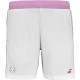 Short Babolat Juan Lebron Blanco Rosa