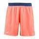 Short Babolat Play Naranja Azul Oscuro