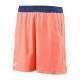 Short Babolat Play Naranja Azul Oscuro