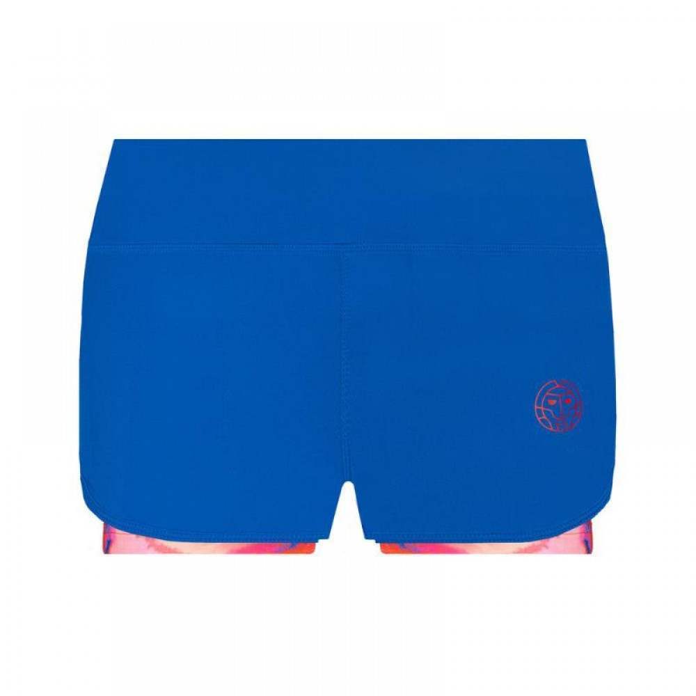 Short Bidi Badu Chidera Rojo Azul Mujer - Barata Oferta Outlet