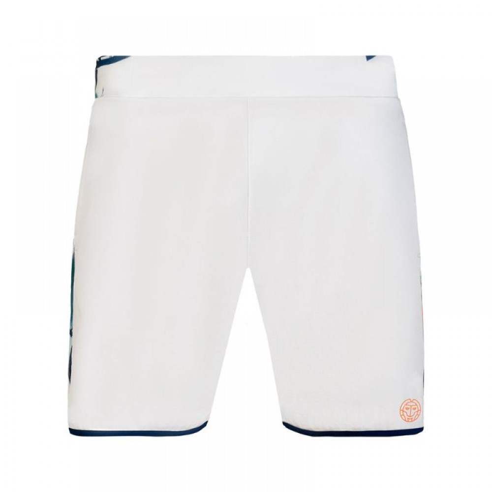 Short Bidi Badu Lean Blanco Azul Oscuro - Barata Oferta Outlet