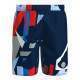 Badu New York 7Inch Dark Blue Red Bidi Shorts