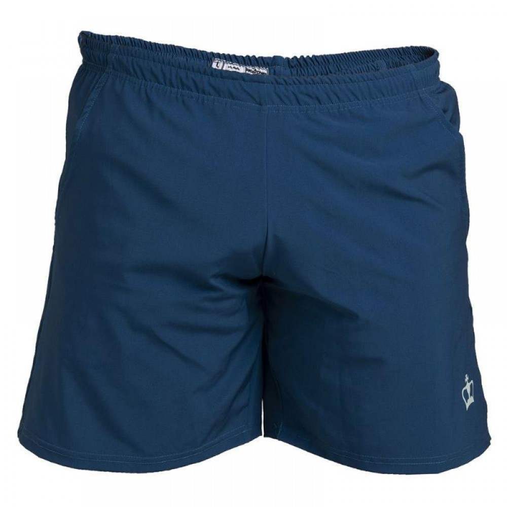 Short Black Crown Boston Azul - Barata Oferta Outlet