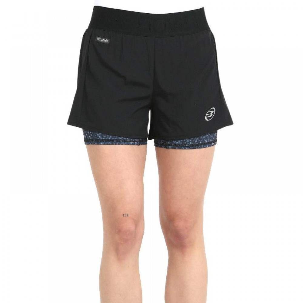 Breca Short Bullpadel Noir Femme