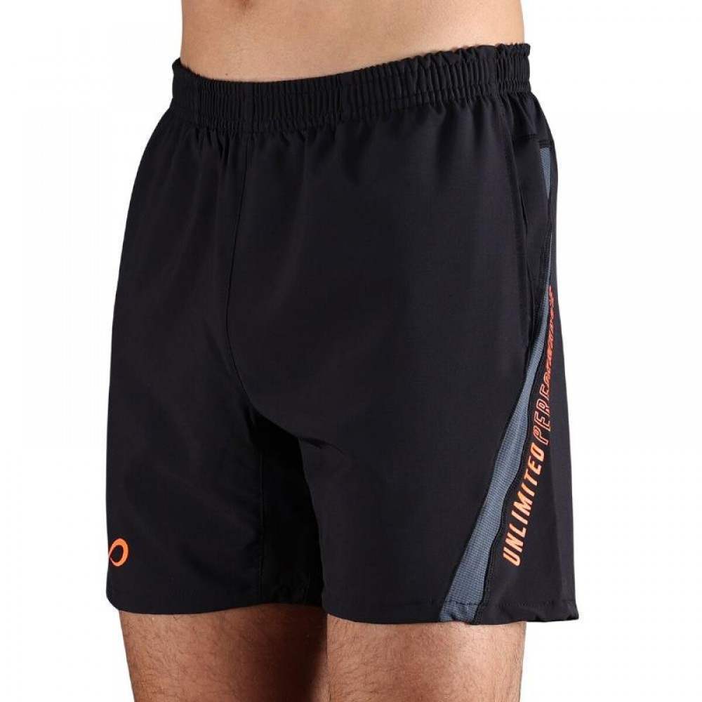 Short Endless Storm Negro Naranja