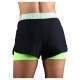 Short Endless Tech Iconic Negro Verde - Barata Oferta Outlet