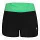 Short Head Dynamic Negro Verde Mujer