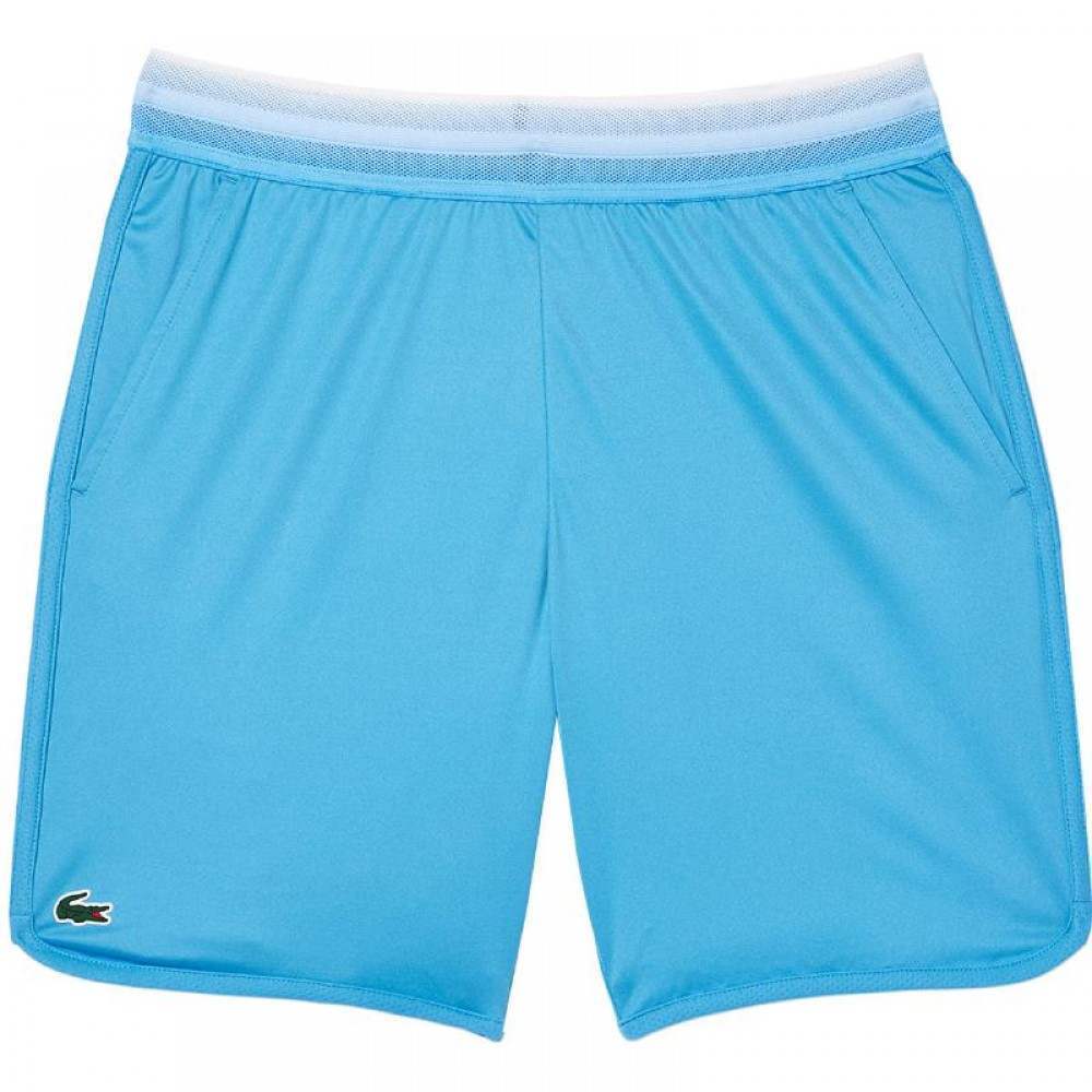 Lacoste Daniil Medvedev Blue White Shorts