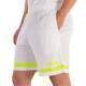 Short Softee Primax Blanco Amarillo Fluor