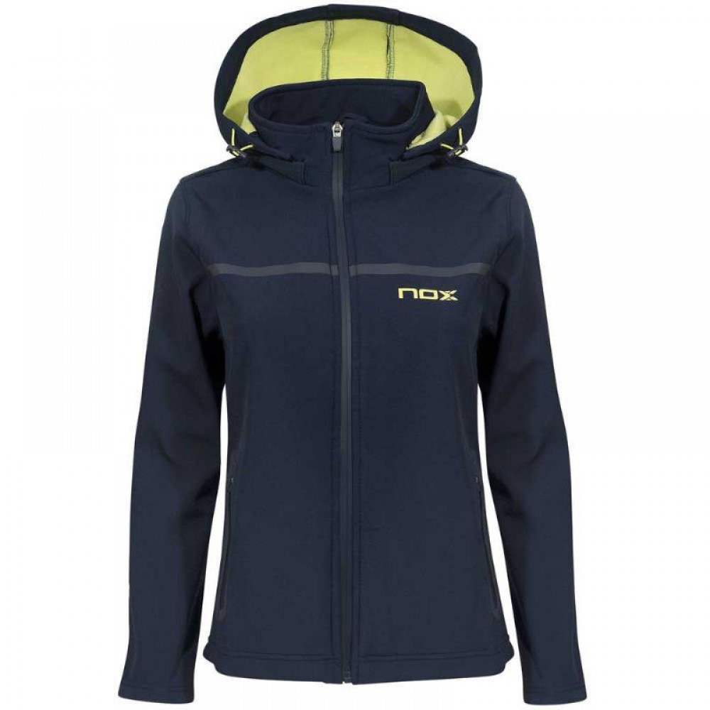 Softshell Nox Pro Azul Lima Mujer - Barata Oferta Outlet