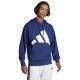 Adidas Essentials Dark Blue White Sweatshirt