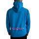 Sudadera Alacran Team Azul Fluor Rosa Fluor - Barata Oferta Outlet