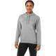 Sudadera Asics Logo Grande Gris Mujer - Barata Oferta Outlet