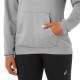 Sudadera Asics Logo Grande Gris Mujer - Barata Oferta Outlet