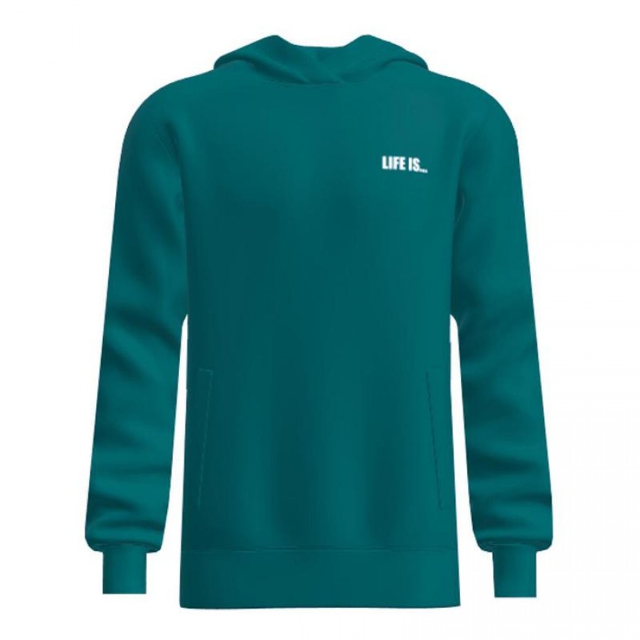 Sudadera Bidi Badu Spike Chill Verde Oscuro