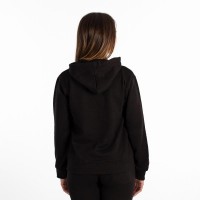 Sudadera Enebe Culmen Negro Mujer