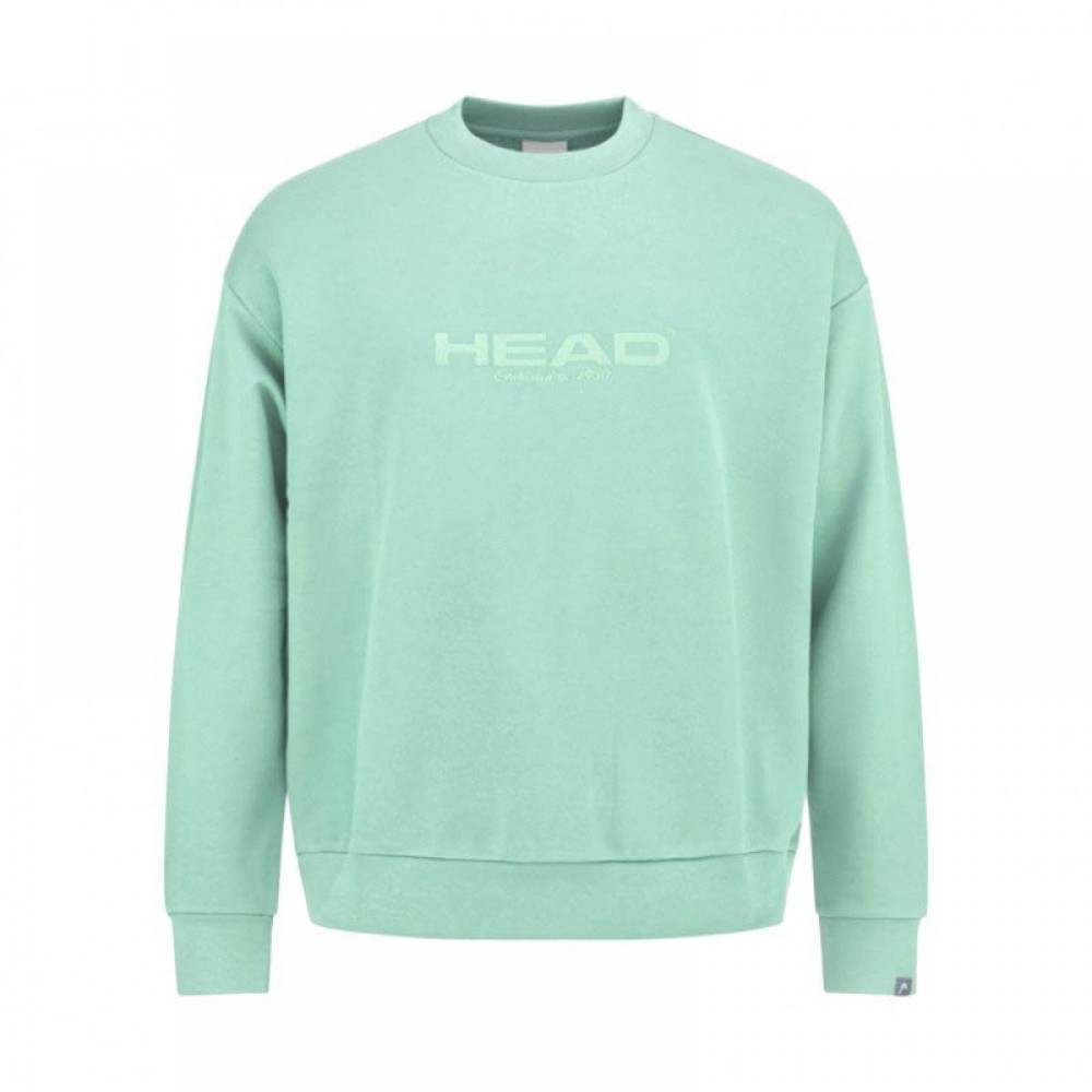 Sudadera Head Motion Crewneck Turquesa - Barata Oferta Outlet