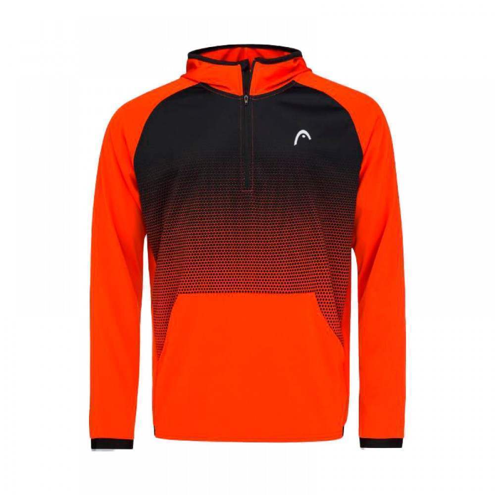 Sudadera Head TopSpin Mandarina Print Vision Junior - Barata Oferta Outlet