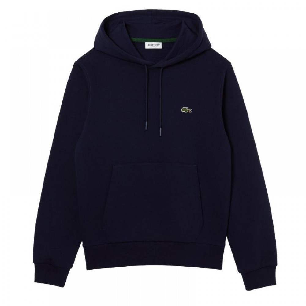 Lacoste Navy Blue Cotton Sweatshirt