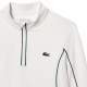 Lacoste Ultra Dry White Green Women''s Sweatshirt