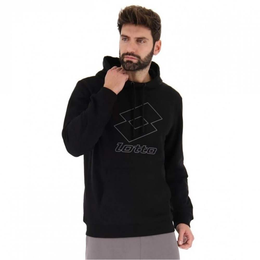 Sudadera Lotto Smart IV Negro - Barata Oferta Outlet