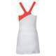 Vestido Asics Club Blanco Diva Pink - Barata Oferta Outlet